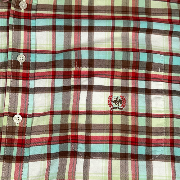 Cinch Shirt Adult EXTRA LARGE Brown Plaid Western Cowboy Rodeo Workwear Outdoor - Picture 5 of 11